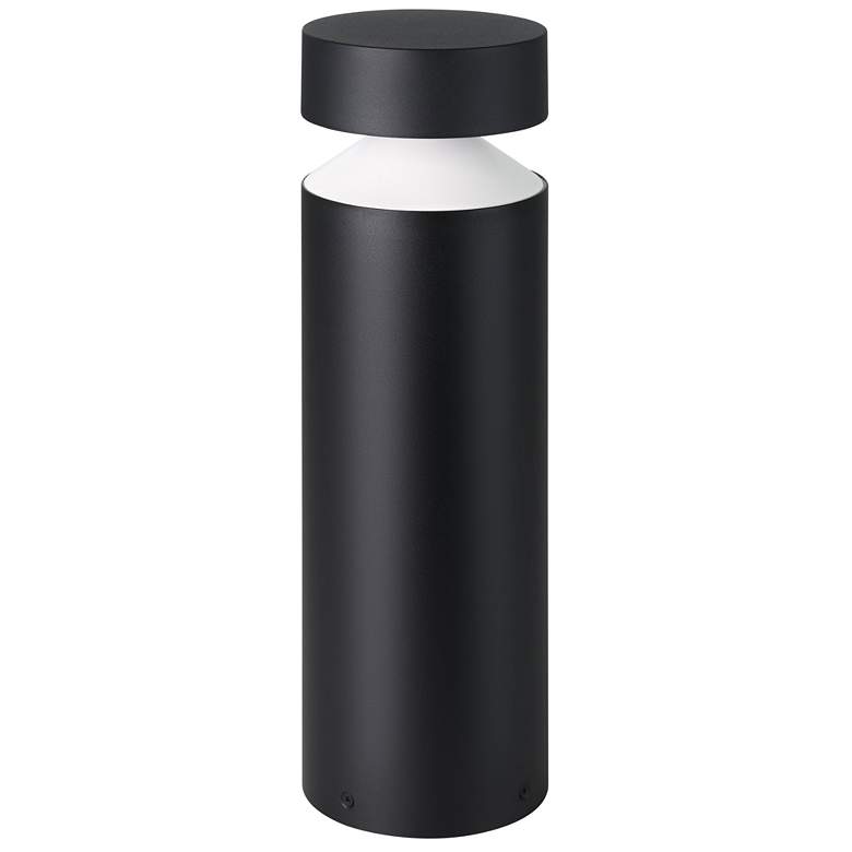 Image 1 Eglo Melzo 17-inch Black LED Outdoor Bol