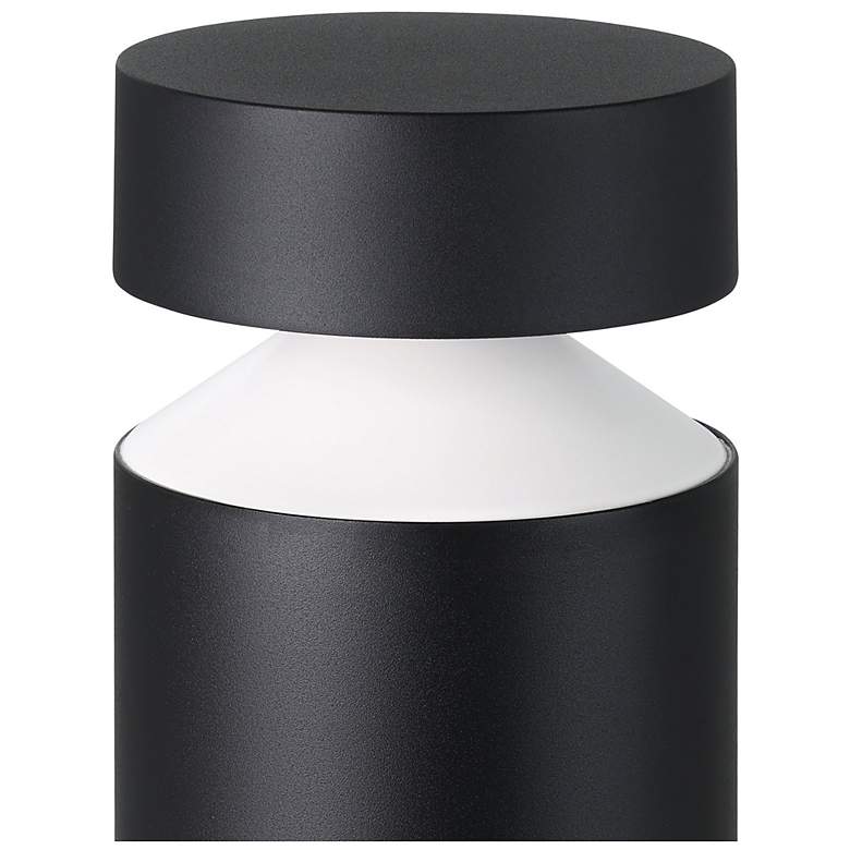 Image 3 Eglo Melzo 17-inch Black LED Outdoor Bol more views