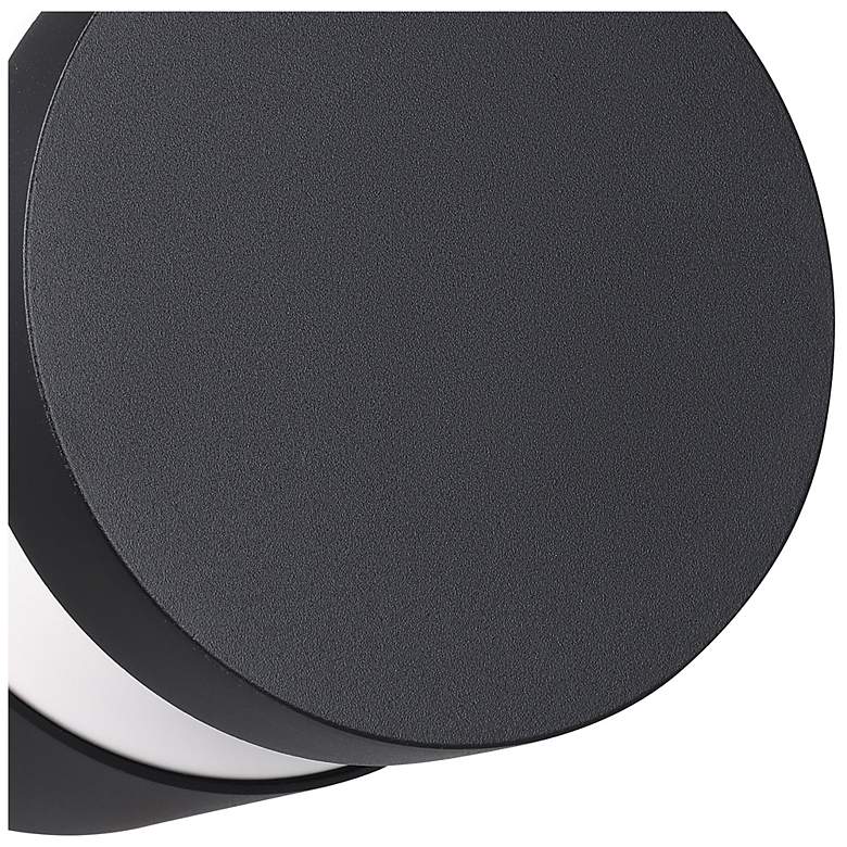 Image 3 Eglo Melzo Black LED Outdoor Wall Light more views
