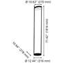 2_Eglo Montefano 71-inch Black LED Floor L more views