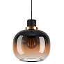 Thumbnail3 of Eglo Oilella 7 1/2" wide Structured Black Mini Pendant more views
