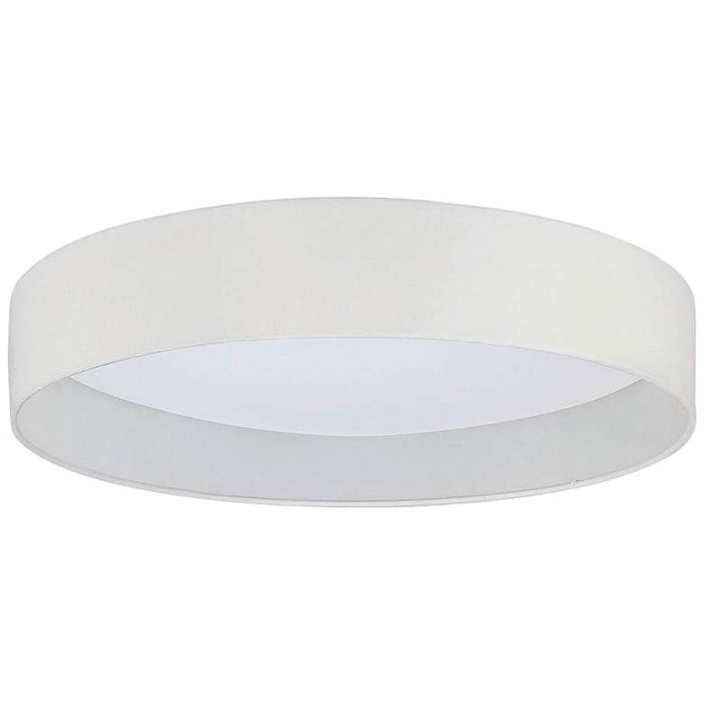 Image 2 Eglo Palomaro 19 3/4" Wide White LED Ceiling Light