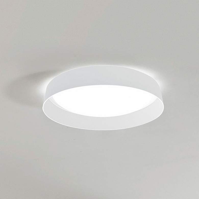 Image 1 Eglo Palomaro 19 3/4" Wide White LED Ceiling Light