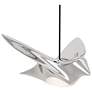 3_Eglo Paratebueno 1 46" 8 Light Chrome 3CCT LED Pendant Light more views