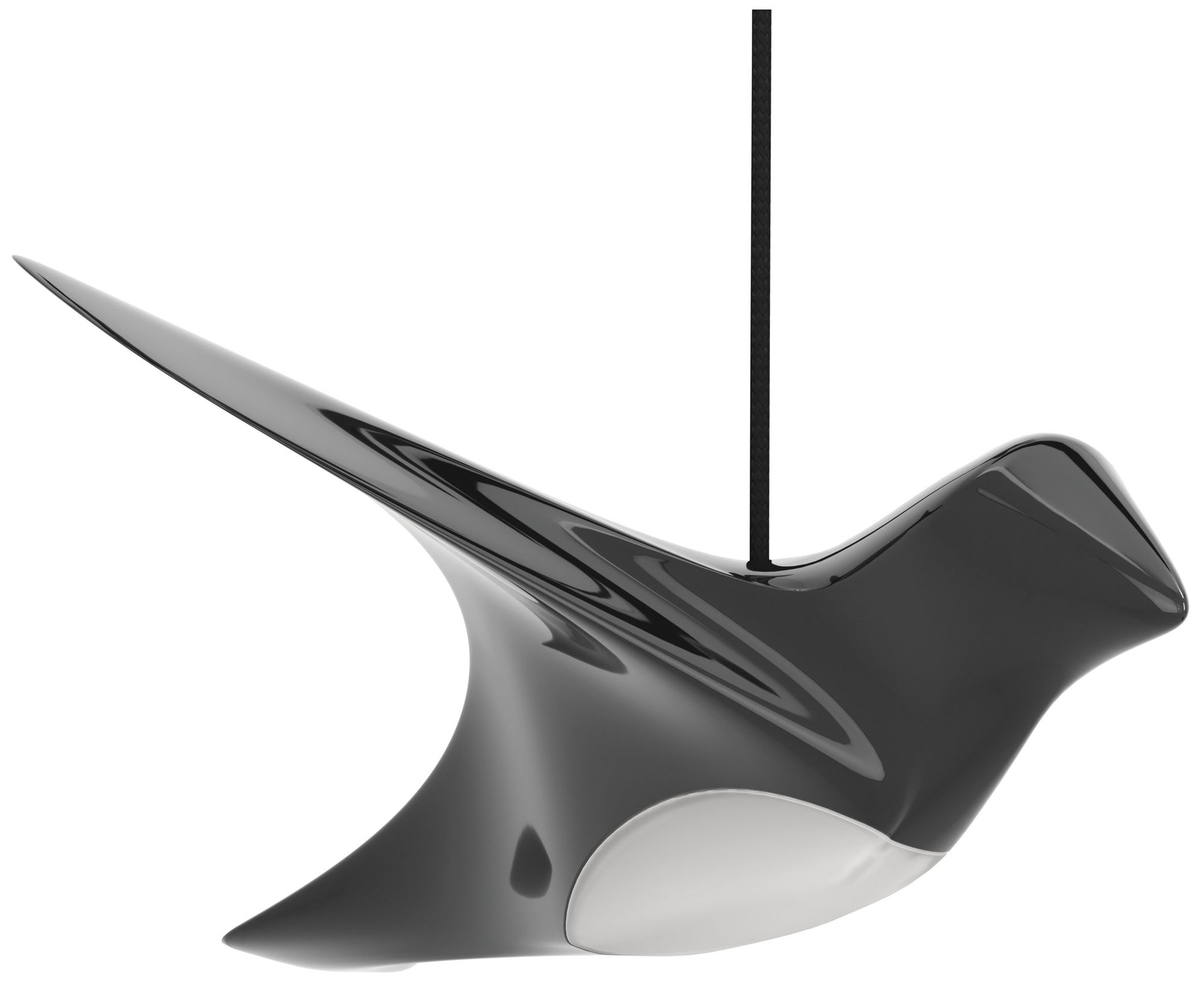 Image 4 Eglo Paratebueno 46" 8 Light Black and Black Chrome LED Pendant Light more views