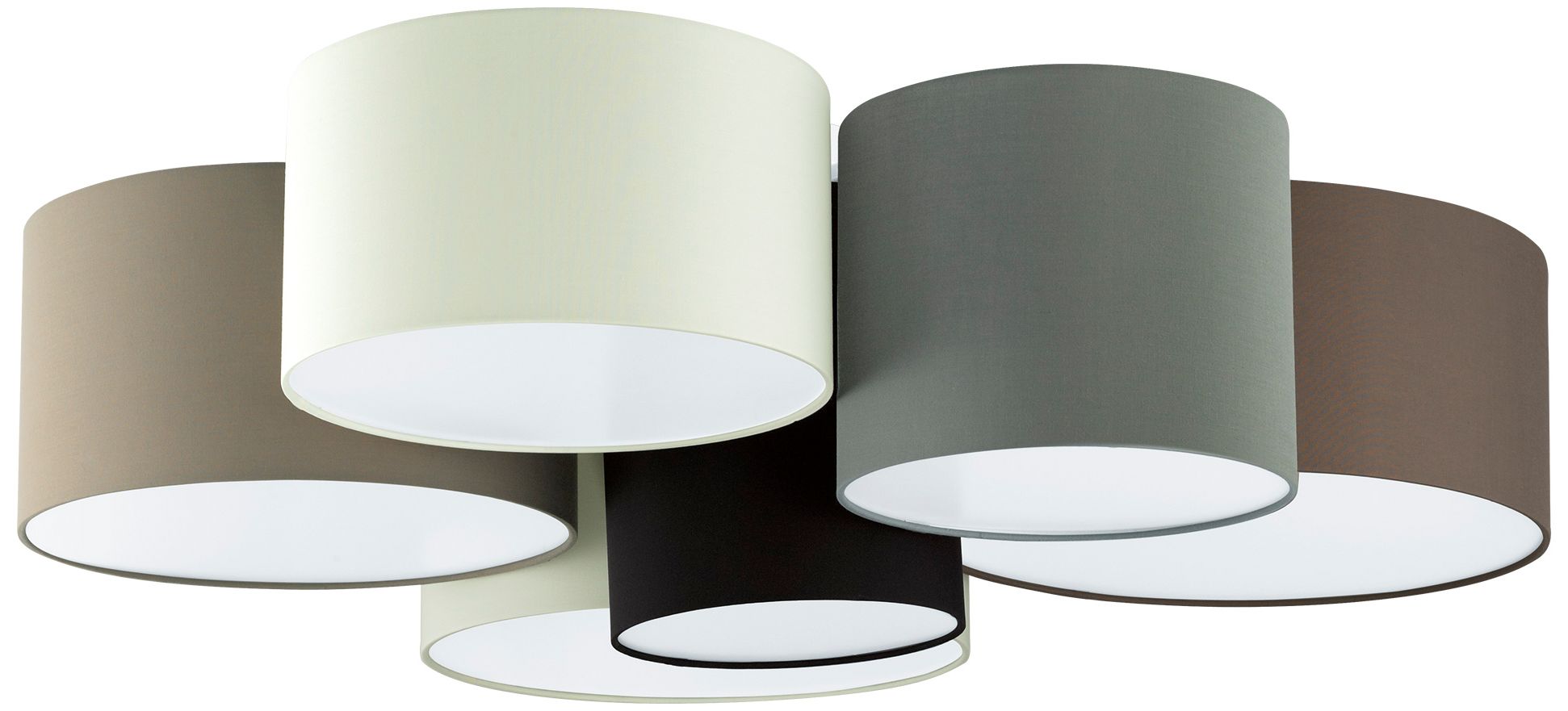 Image 2 Eglo Pastore 33 1/4" Wide White 6-Light Ceiling Light