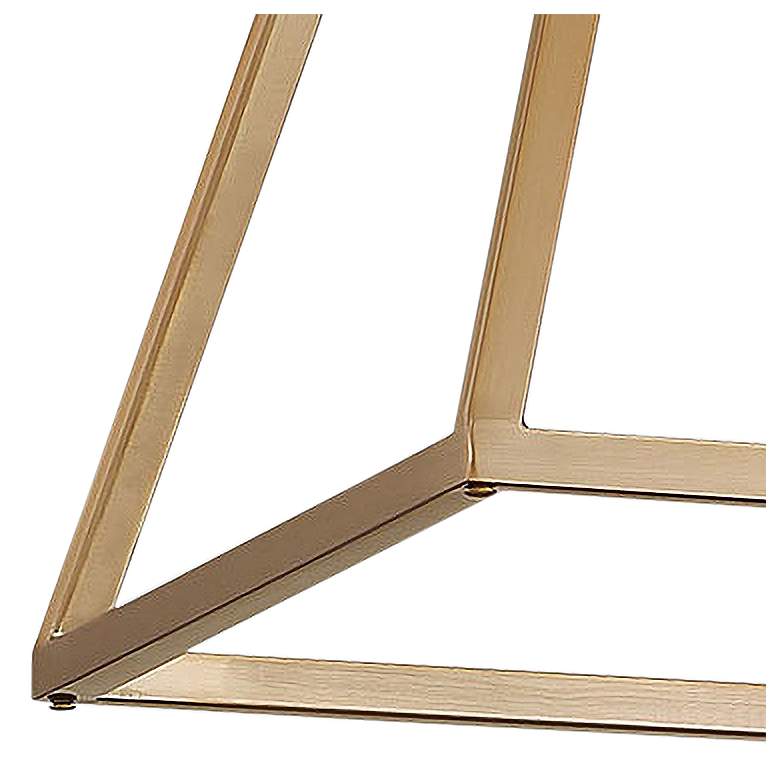 Image 4 Eglo Paulino 11 1/2"W Brushed Gold and Black Ceiling Light more views