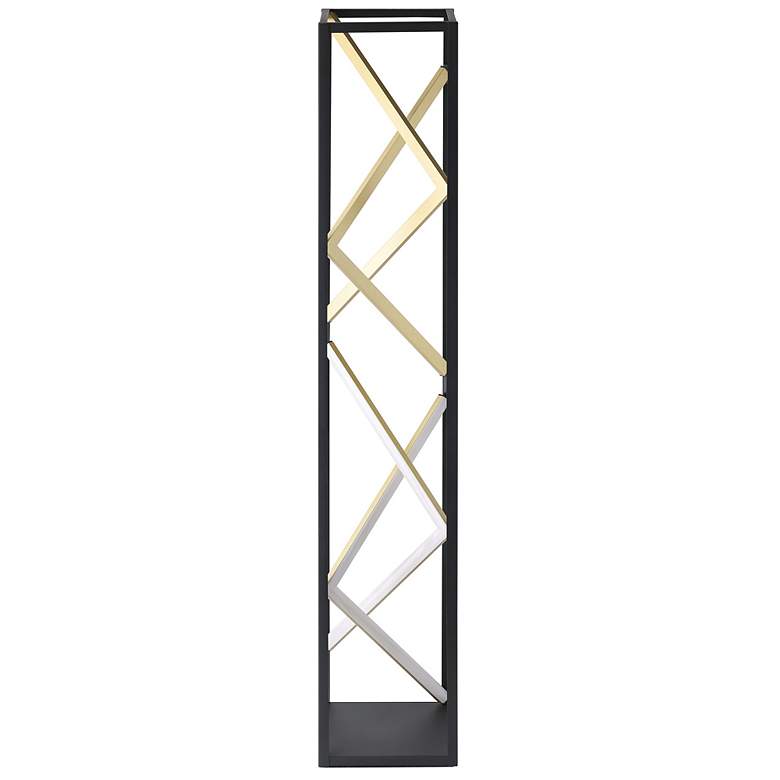Image 4 Eglo Penela Black and Gold 3CCT LED Floo more views