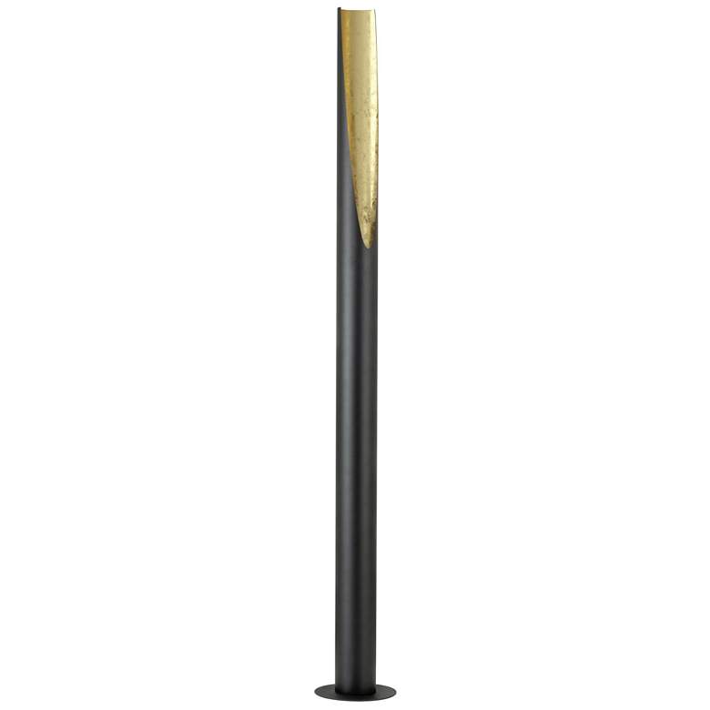 Image 1 Eglo Prebone 71-inch Black and Gold Leaf