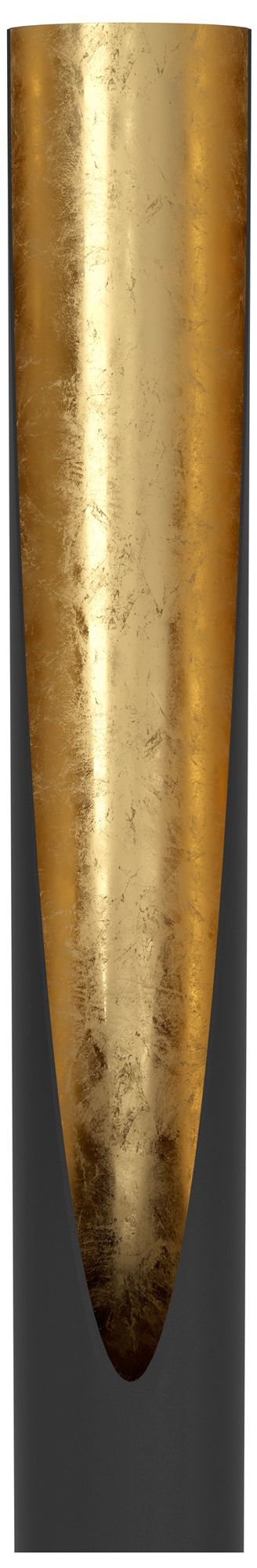 Image 3 Eglo Prebone 71-inch Black and Gold Leaf more views