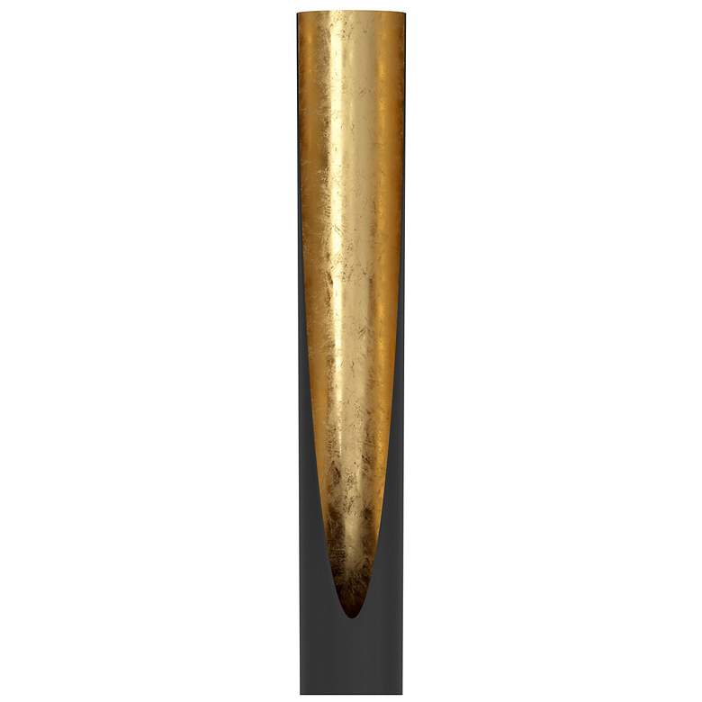 Image 3 Eglo Prebone 71-inch Black and Gold Leaf more views