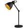 Eglo Priddy 2 Black Metal Modern Adjustable Desk Lamp