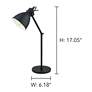 3_Eglo Priddy Black Metal Adjustable Desk Lamp more views