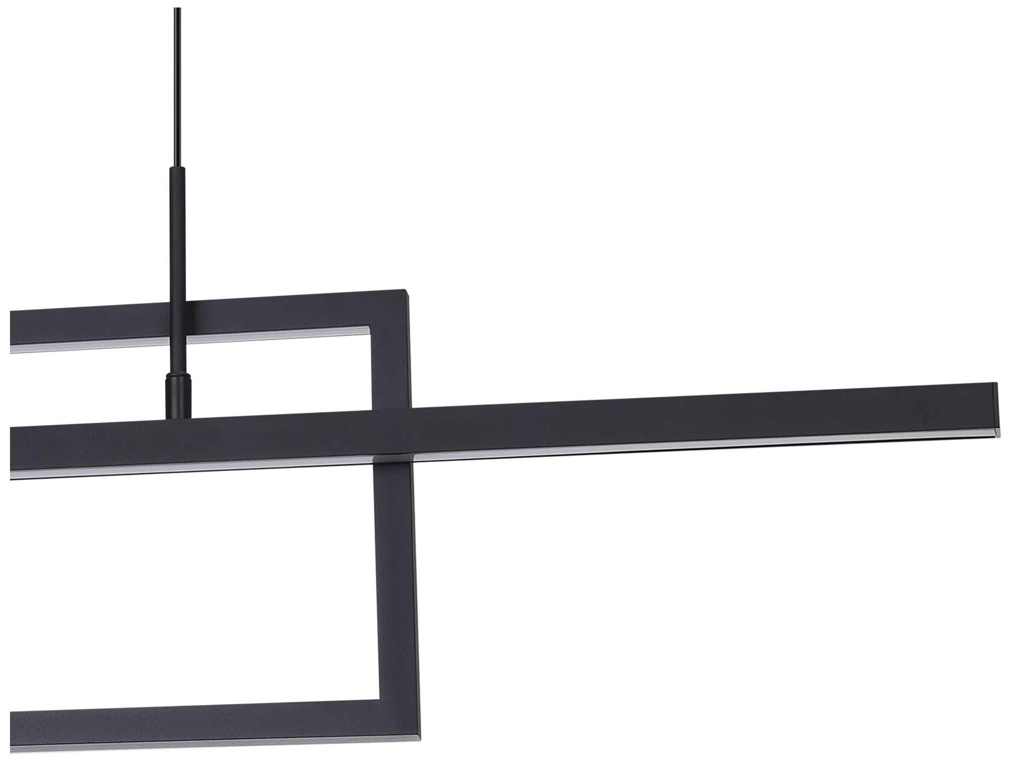 Image 4 Eglo Puebla 45 inch Black 3CCT LED Pendant Light more views