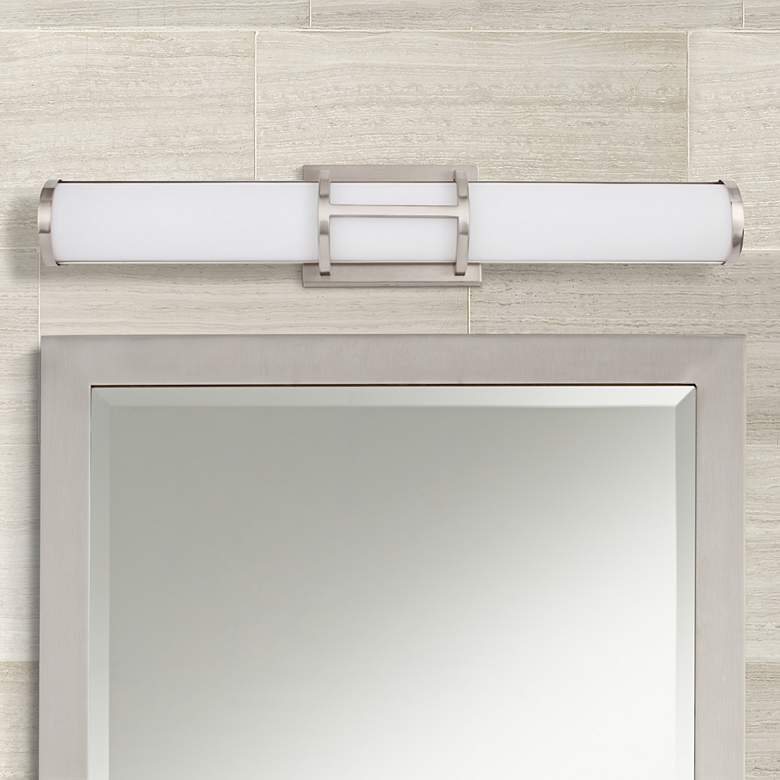 Image 1 Eglo Ramaro 24" Wide Chrome LED Bath Light