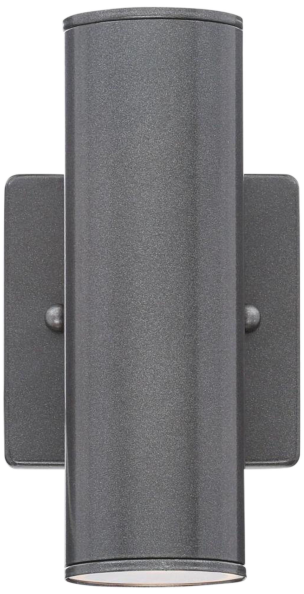 Image 3 Eglo Riga 7 1/4" High Black Outdoor Wall Light