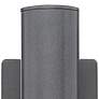 4_Eglo Riga 7 1/4" High Black Outdoor Wall Light more views