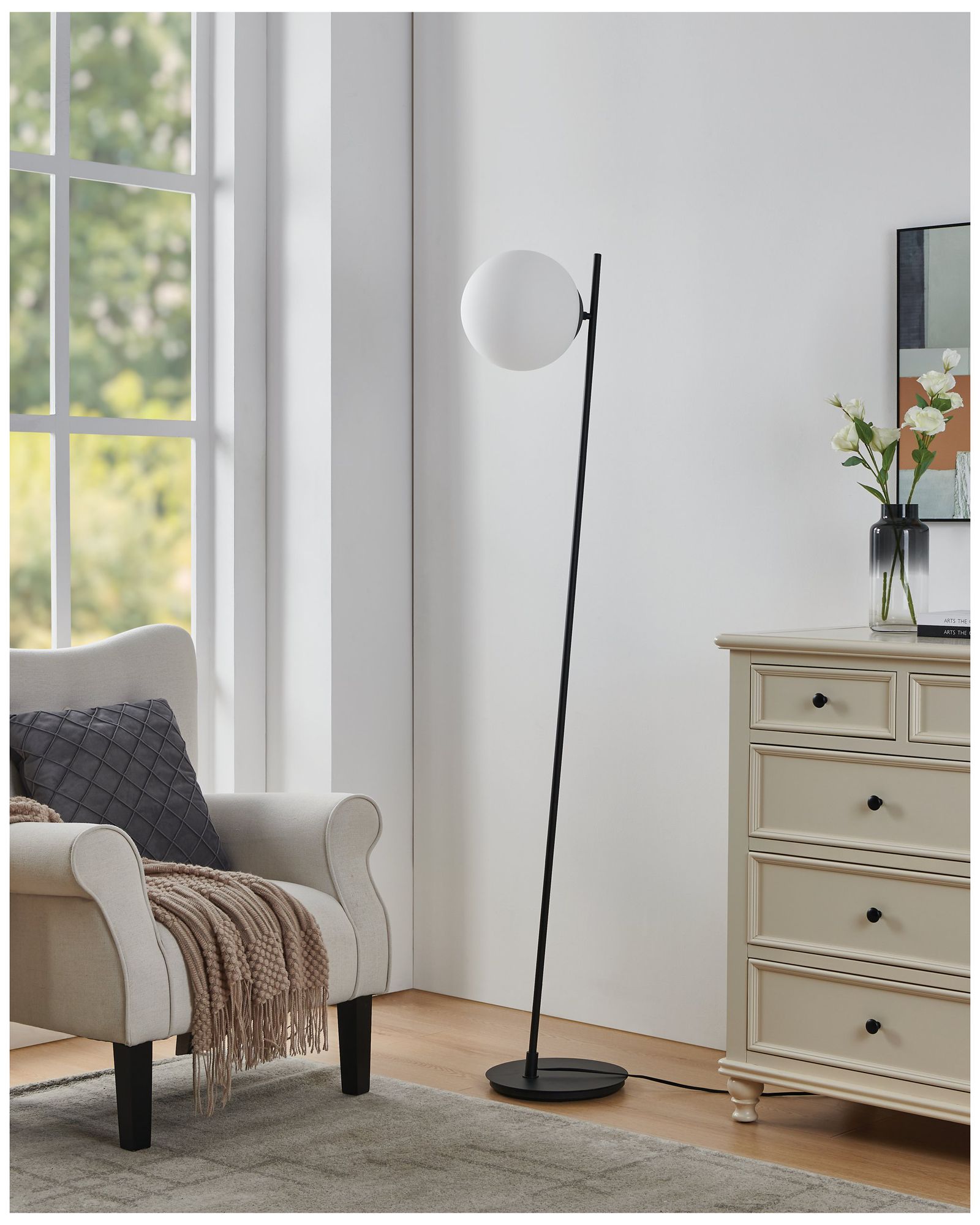 Image 5 Eglo Rondo 4 68-inch Black Floor Lamp wi more views