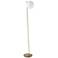 Eglo Rondo 4 68-inch Brushed Gold Floor