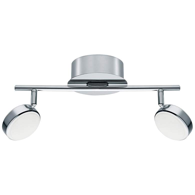 Image 1 Eglo Salto 2-Light Chrome LED Track Fixture