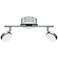 Eglo Salto 2-Light Chrome LED Track Fixture