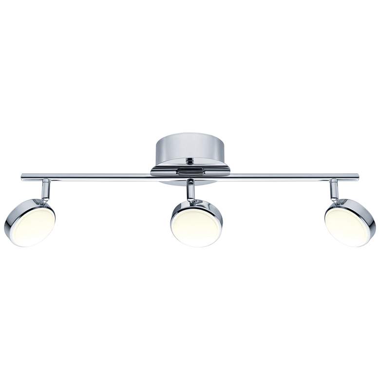 Image 1 Eglo Salto 3-Light Chrome LED Track Fixture