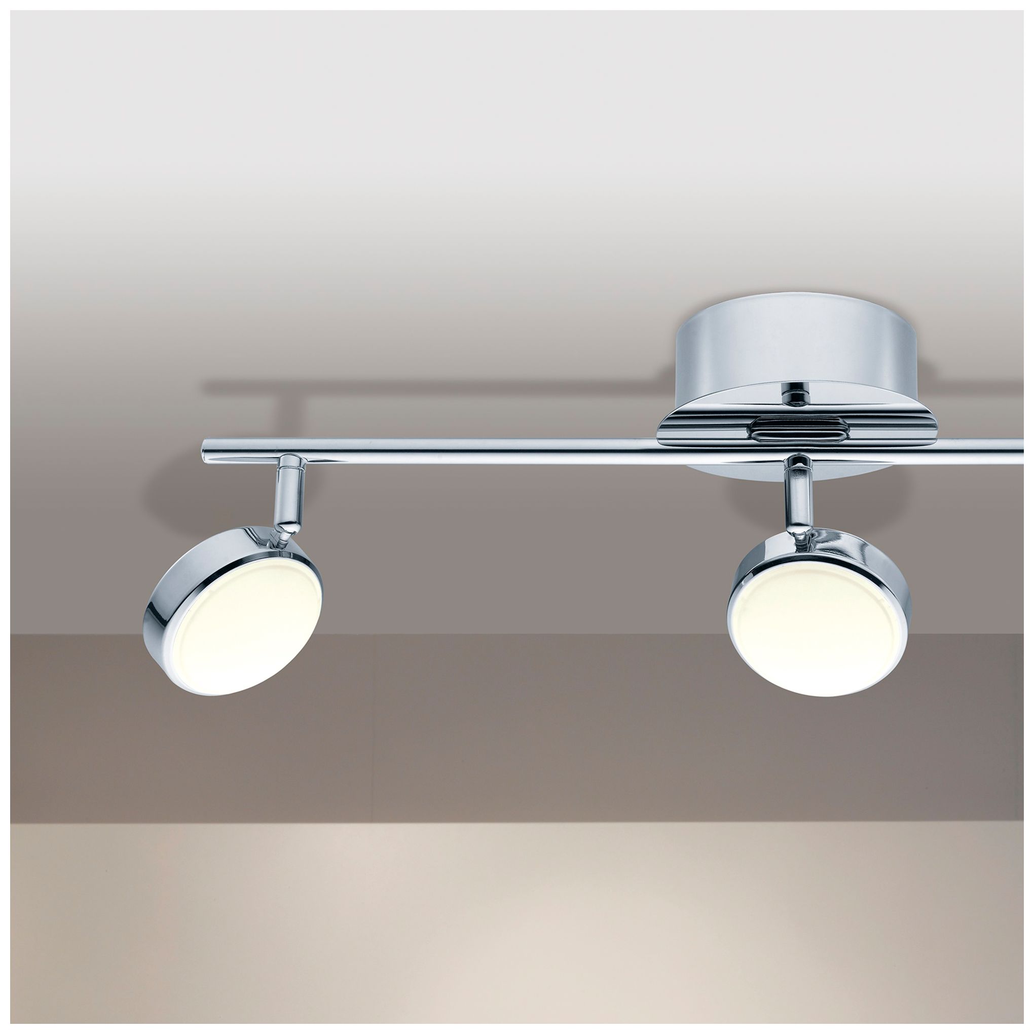 Eglo Salto 3-Light Chrome LED Track Fixture