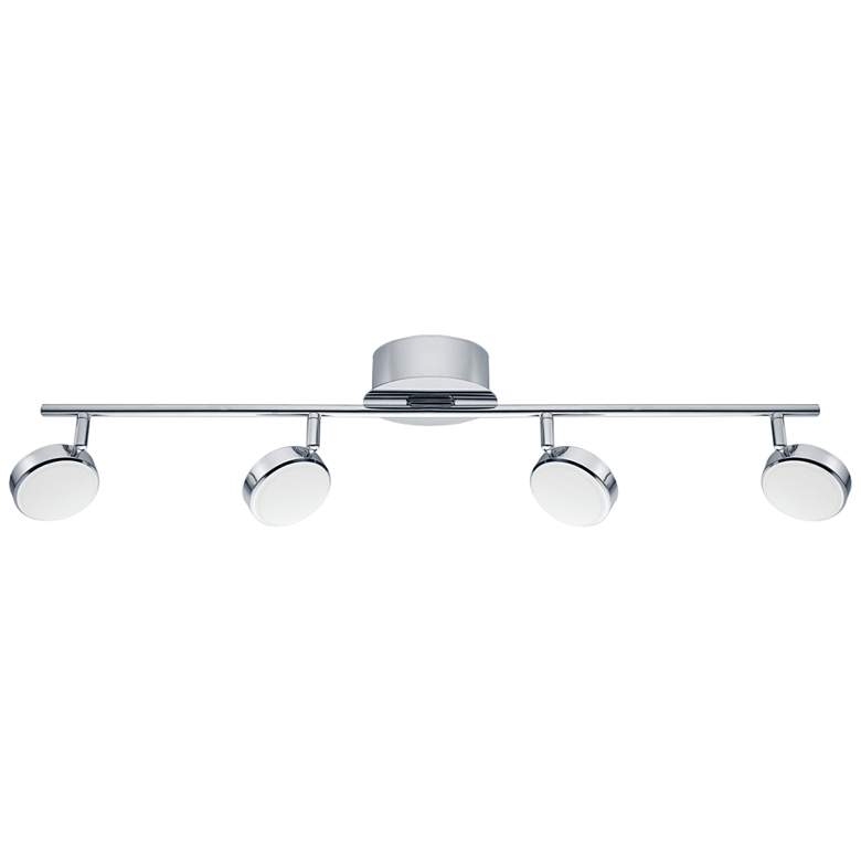 Image 1 Eglo Salto 4-Light Chrome LED Track Fixture