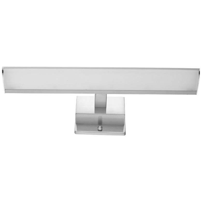 Image 1 Eglo Tabiano 16" Wide Matte Nickel LED Bath Light
