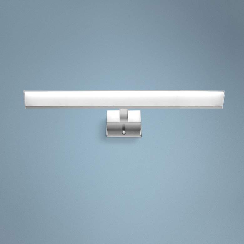 Image 1 Eglo Tabiano 23 3/4"W Matte Nickel 3-Light LED Bath Light