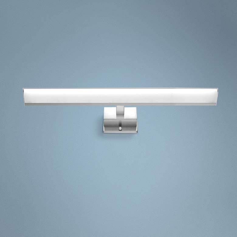 Image 1 Eglo Tabiano 23 3/4 inchW Matte Nickel 3-Light LED Bath Light