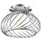 Eglo Thebe 8" Wide Opal Frosted Glass Ceiling Light