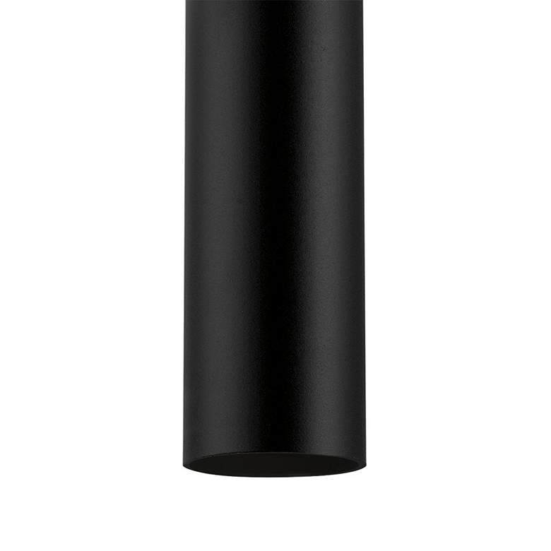 Image 4 Eglo Tortoreto 2 1/2" Wide Black Cylinder Mini Pendant more views