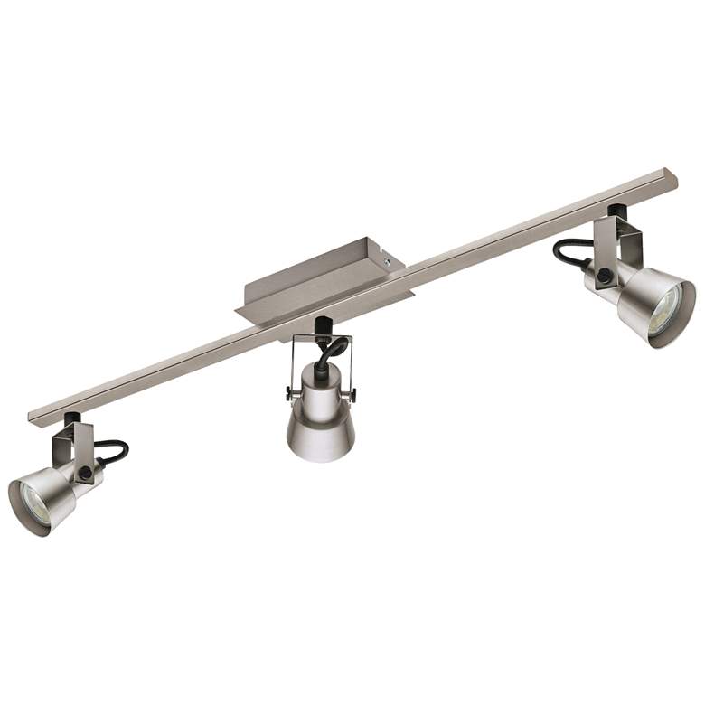 Image 1 Eglo Trillo 3-Light Brushed Nickel LED Track Fixture