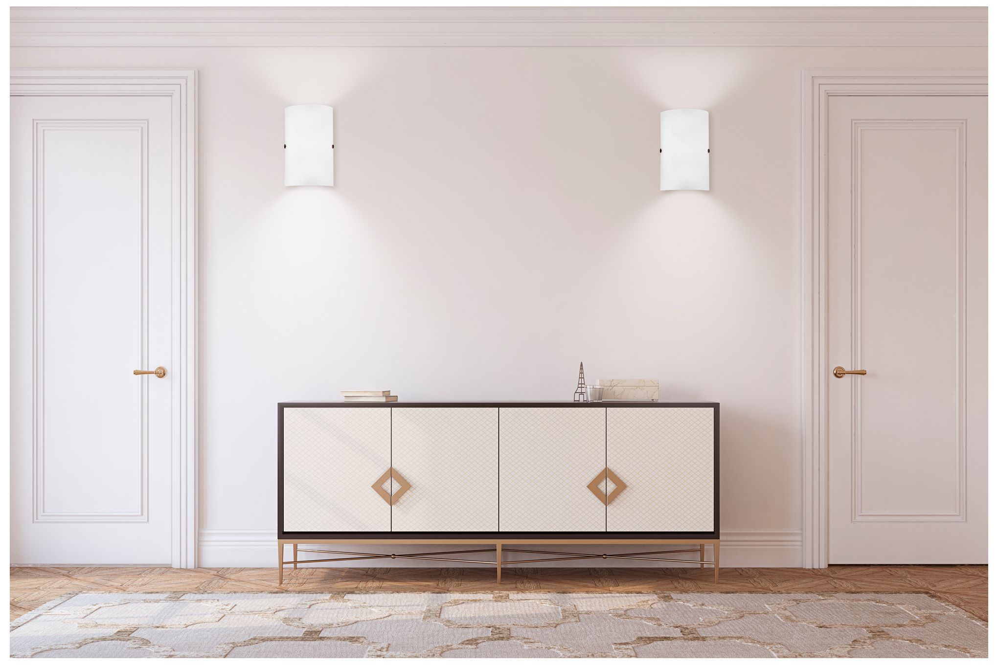 Image 6 Eglo Troy 3 11 3/4" High Satin Nickel Wall Sconce more views