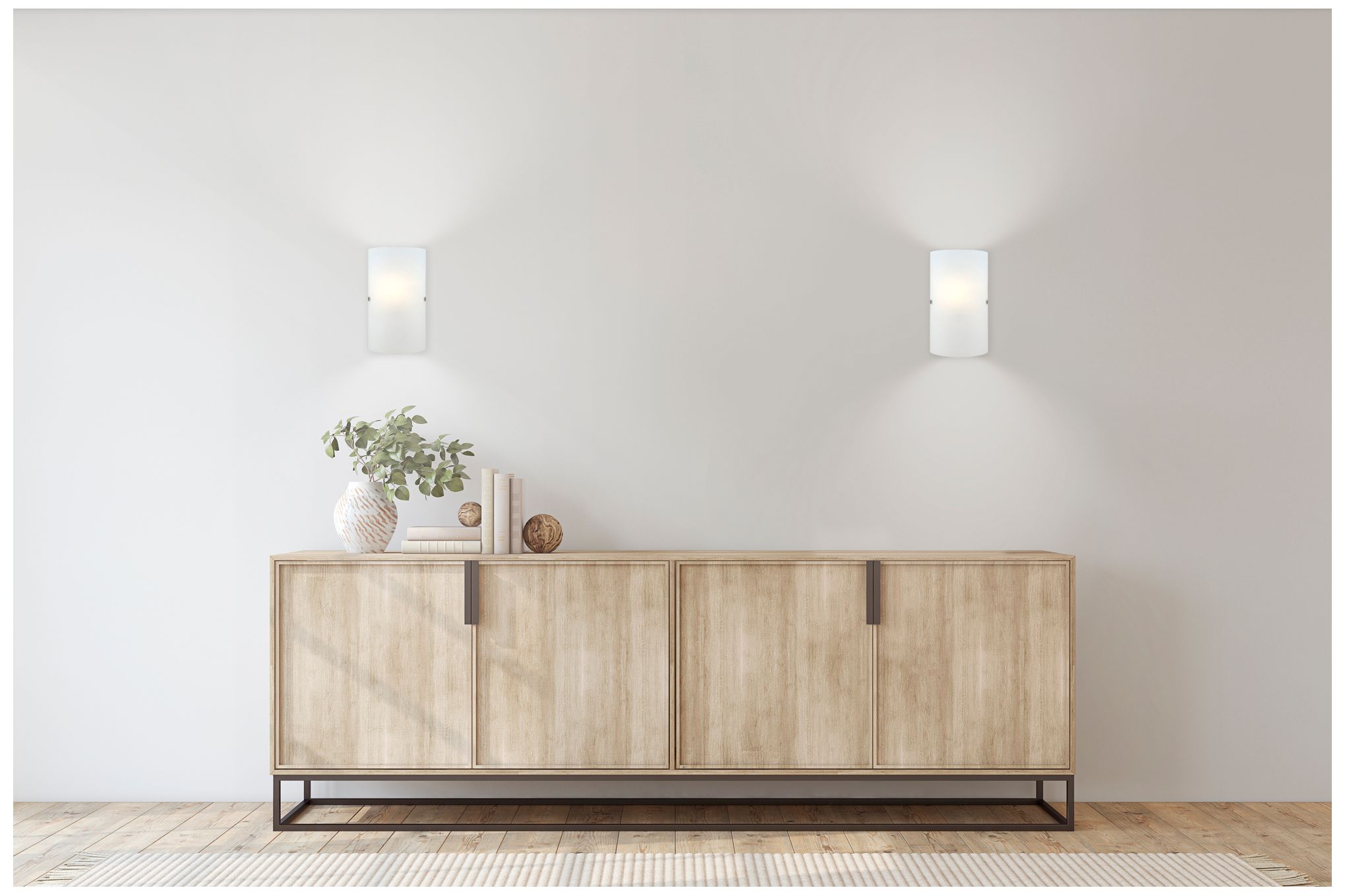 Image 7 Eglo Troy 3 11 3/4" High Satin Nickel Wall Sconce more views