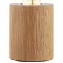3_Eglo Turialdo 4" High Natural Wood Accent Table Lamp more views