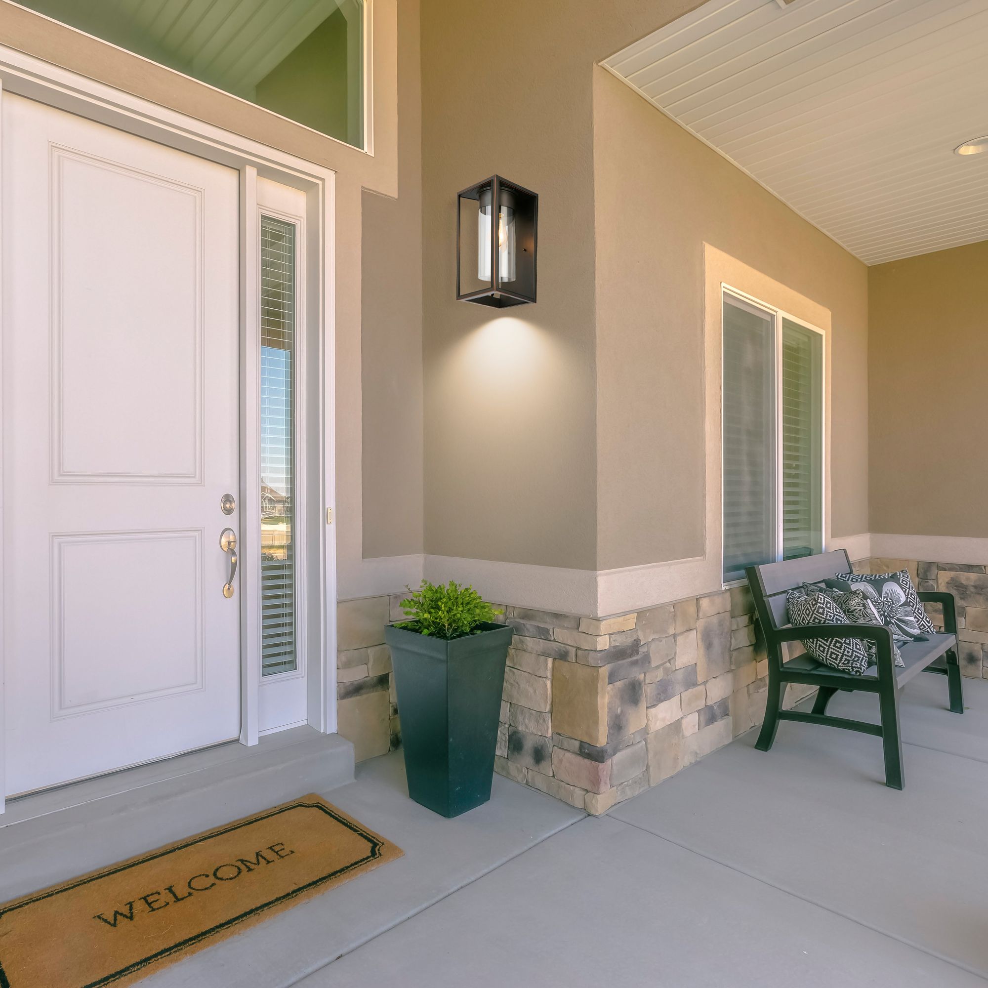 Image 5 Eglo Walker Hill 15"H Oil-Rubbed Bronze Outdoor Wall Light more views