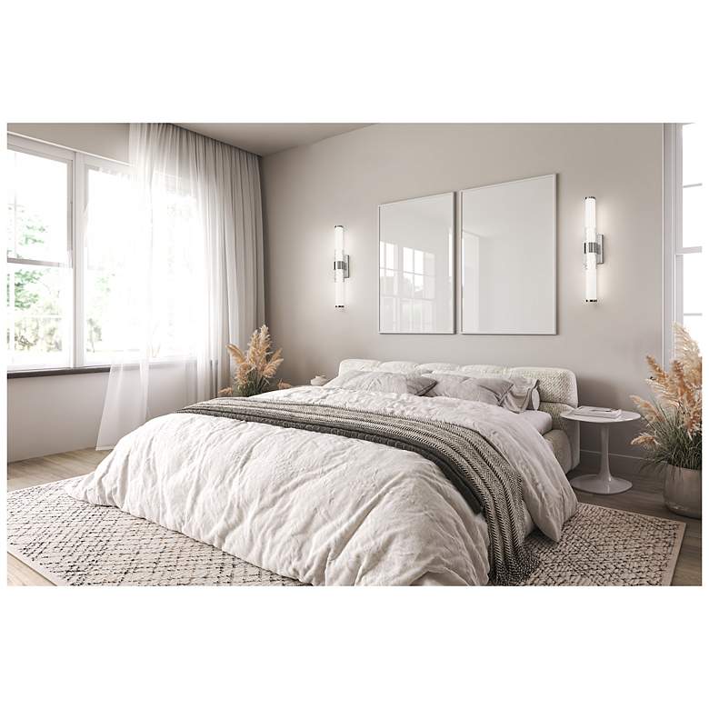 Image 3 Egon by Z-Lite Brushed Nickel LED 1 Light Vanity more views