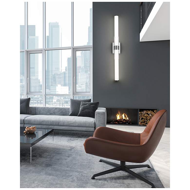 Image 3 Egon by Z-Lite Brushed Nickel LED 1 Light Vanity more views
