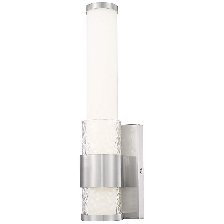 Image 1 Egon by Z-Lite Brushed Nickel LED 1 Light Wall Sconce