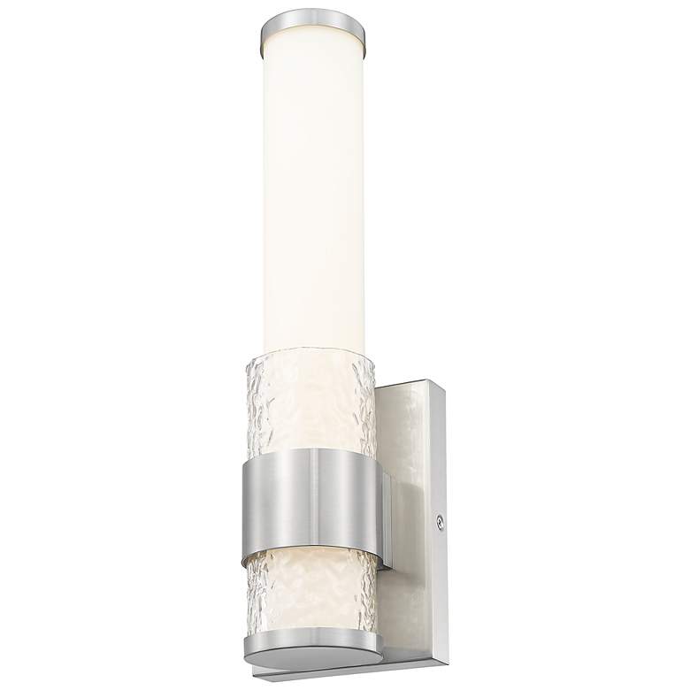 Image 4 Egon by Z-Lite Brushed Nickel LED 1 Light Wall Sconce more views