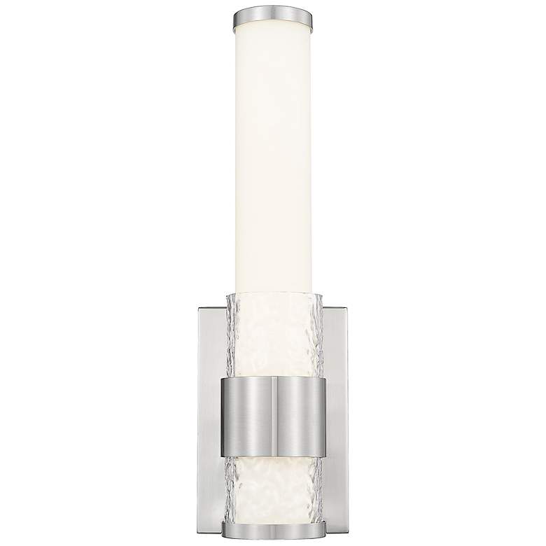 Image 5 Egon by Z-Lite Brushed Nickel LED 1 Light Wall Sconce more views