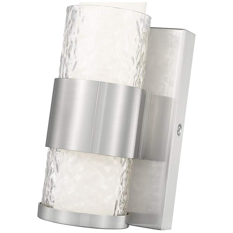 Image 6 Egon by Z-Lite Brushed Nickel LED 1 Light Wall Sconce more views