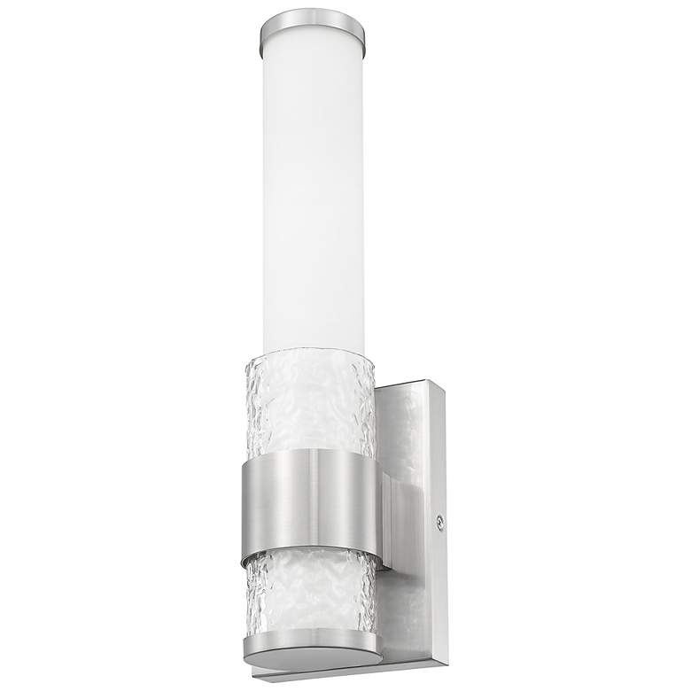 Image 7 Egon by Z-Lite Brushed Nickel LED 1 Light Wall Sconce more views