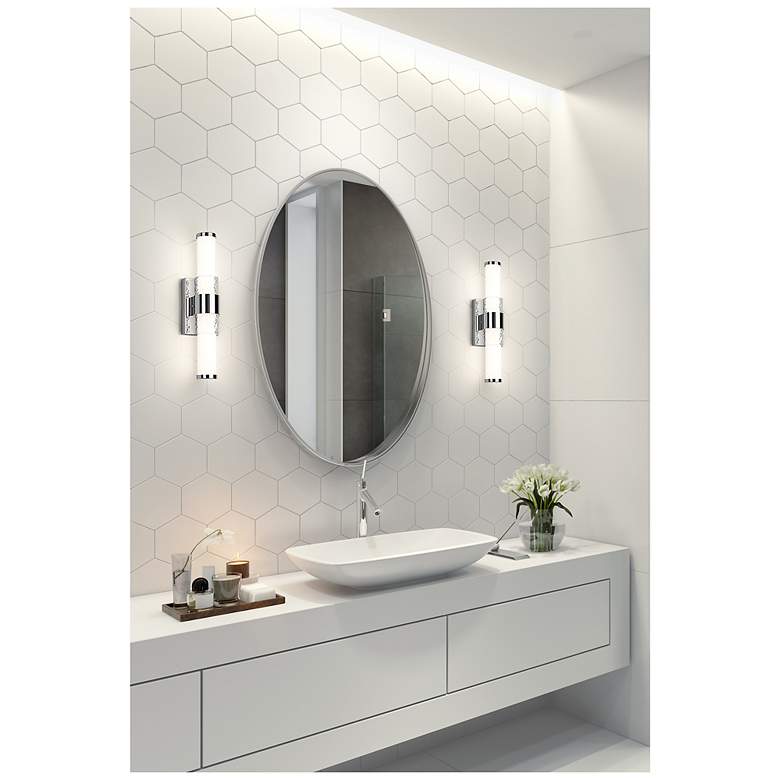 Image 3 Egon by Z-Lite Chrome LED 1 Light Vanity more views