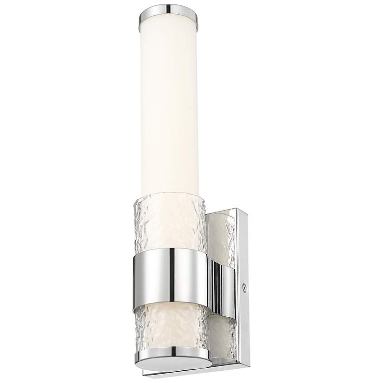 Image 4 Egon by Z-Lite Chrome LED 1 Light Wall Sconce more views