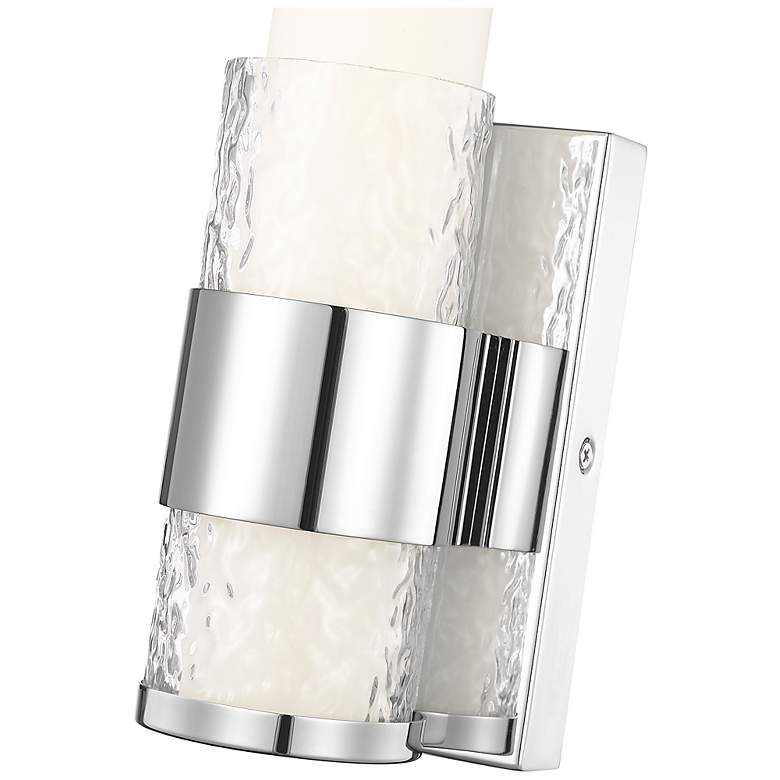 Image 6 Egon by Z-Lite Chrome LED 1 Light Wall Sconce more views