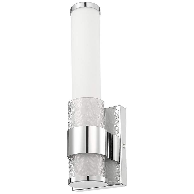 Image 7 Egon by Z-Lite Chrome LED 1 Light Wall Sconce more views