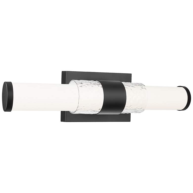 Image 1 Egon by Z-Lite Matte Black LED 1 Light Vanity